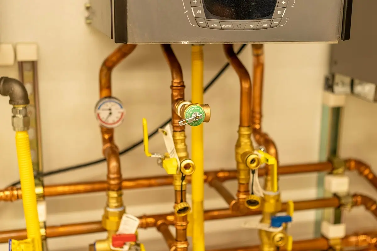 Licensed technician providing Slab Leak Repair for a homeowner in Waynesville